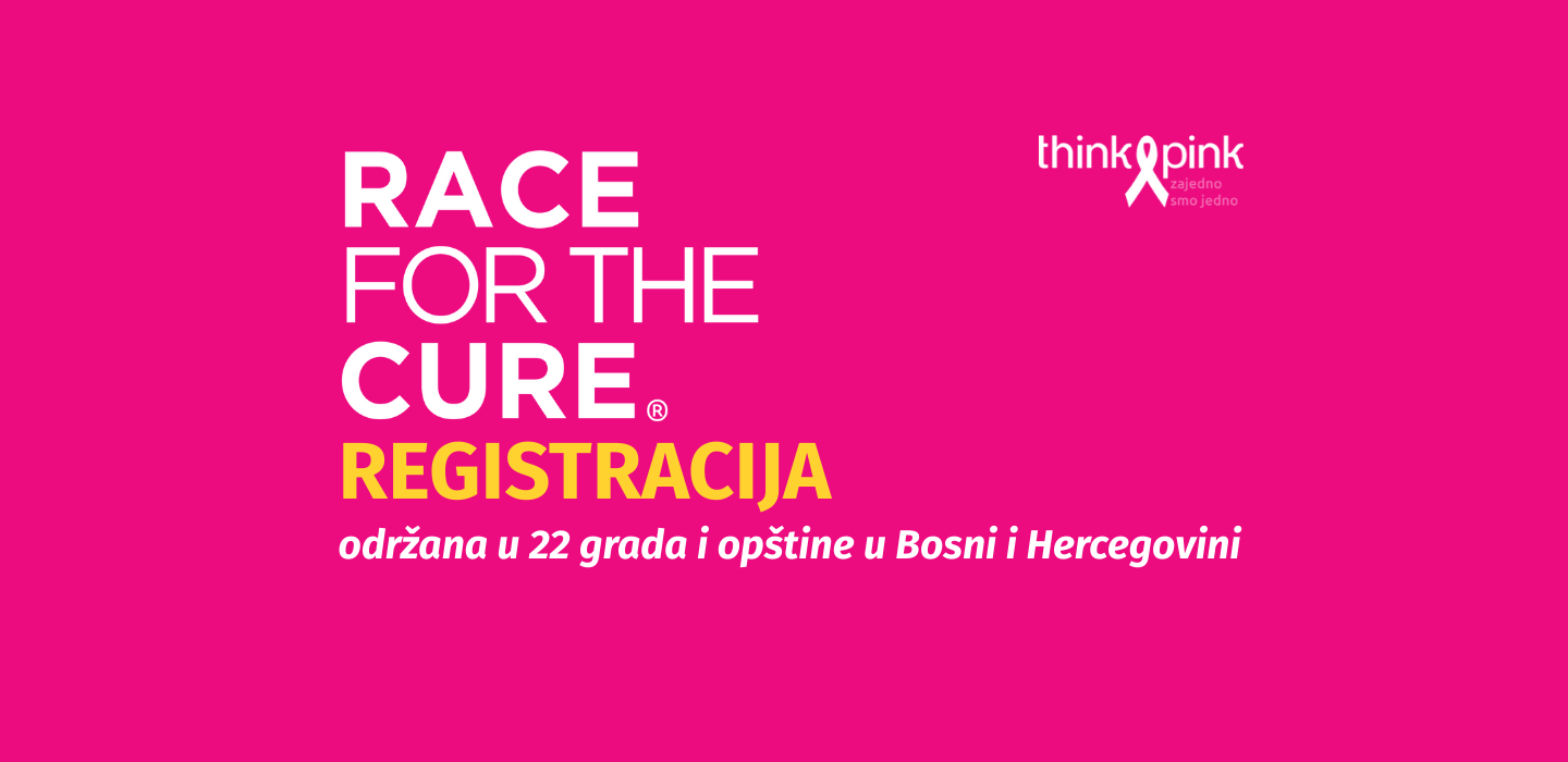 Grupne registracije za Race for the Cure 2025 održane u 22 grada i općine širom Bosne i Hercegovine!