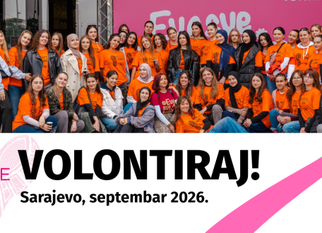 Poziv za volontiranj na 19. Race for the Cure® 2026 u Sarajevu!