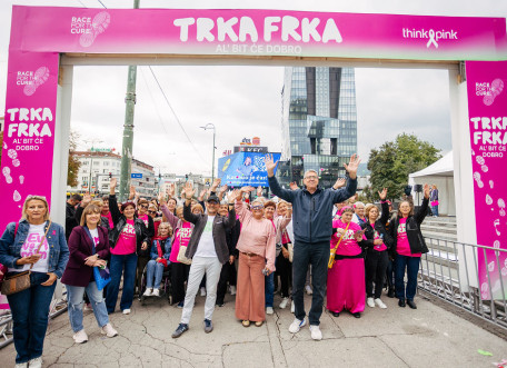 Race for the Cure u Sarajevu: Rekordnih 290.000 KM i preko 12.000 registrovanih učesnika